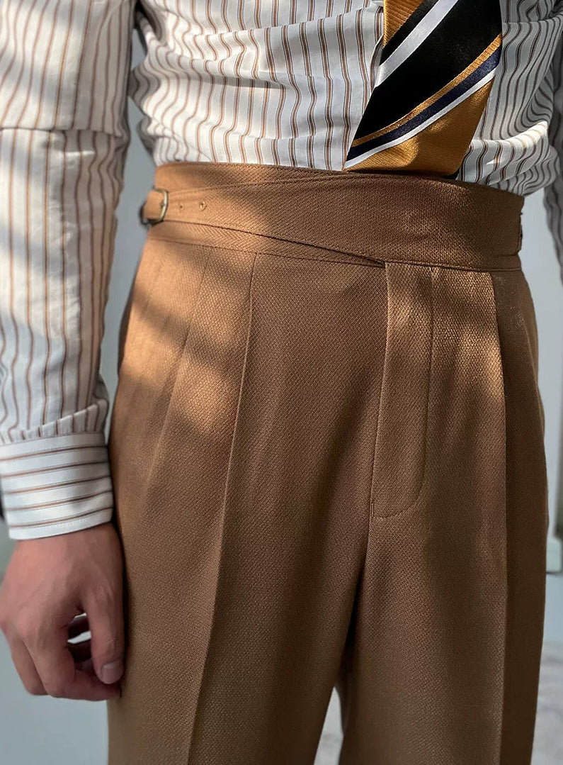 The Copper Double-Breasted Suit