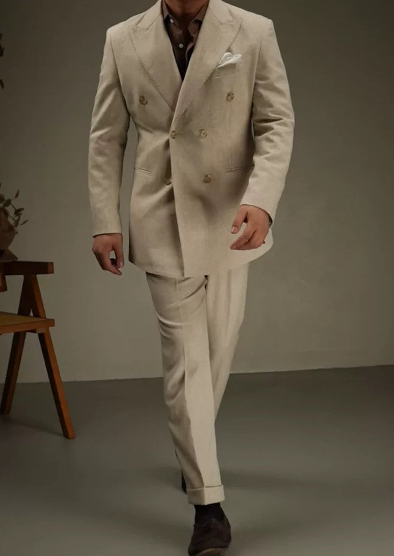 The Sand Linen Suit