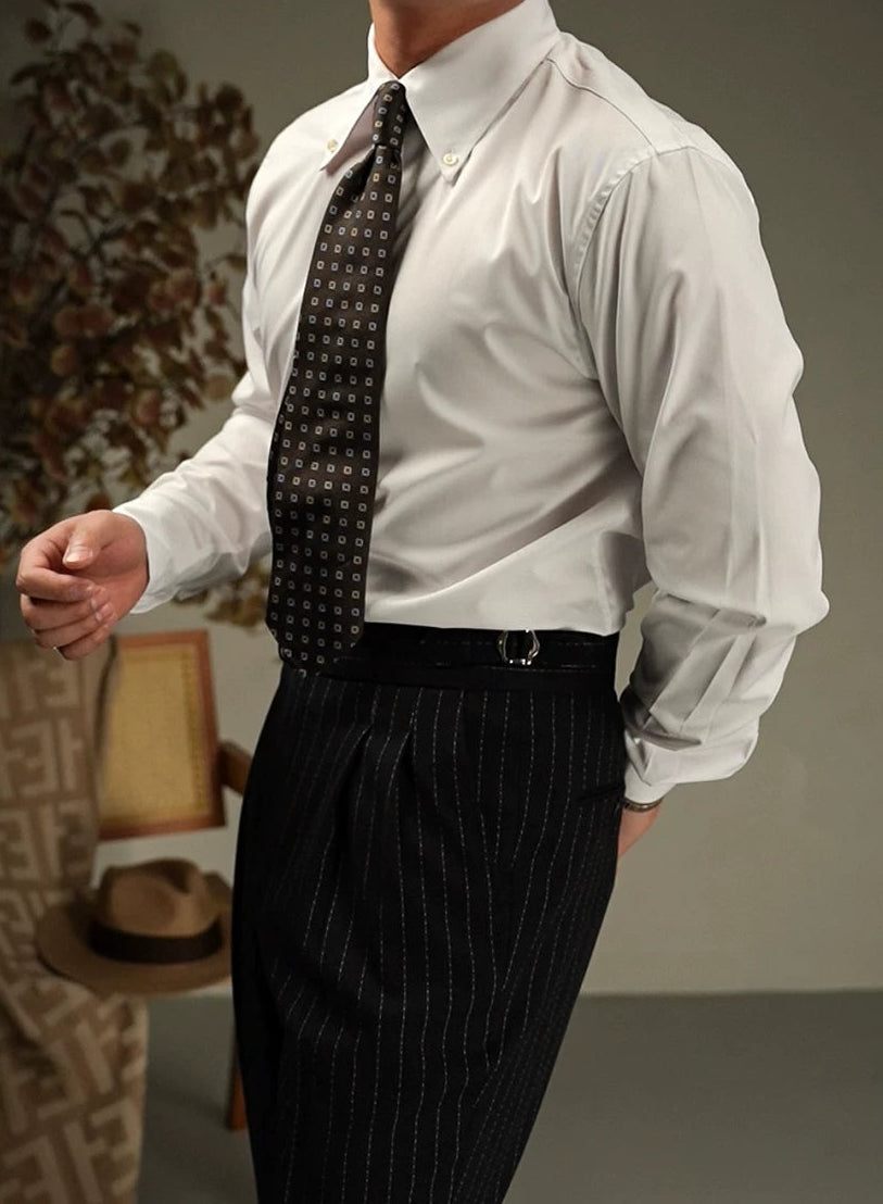 The Black Button-Down
