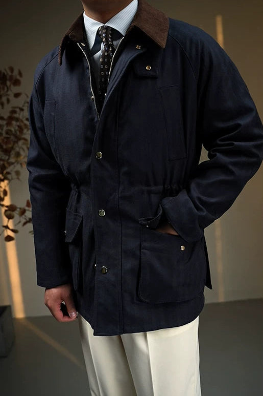 The Harrington Jacket — Sand Beige