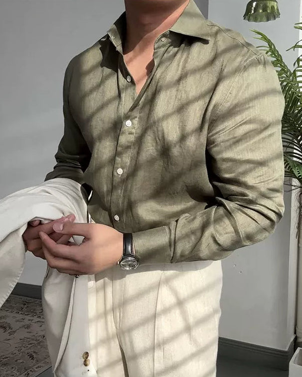 Linen Shirt Collection – Minimal Elegance