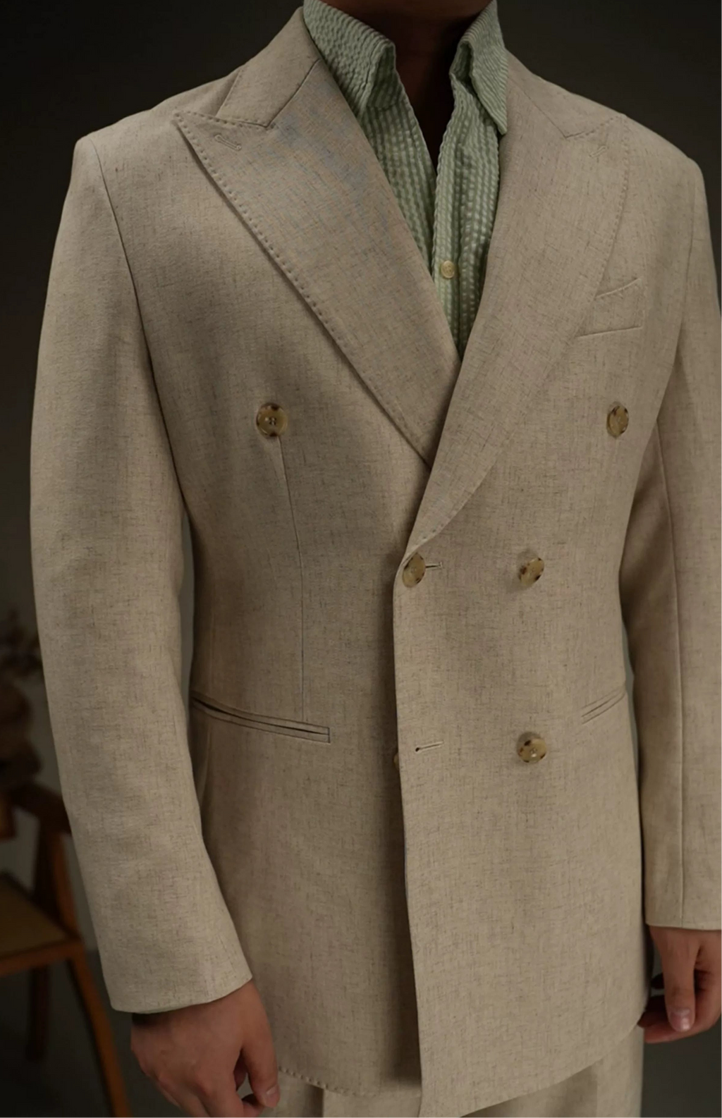 The Sand Linen Suit