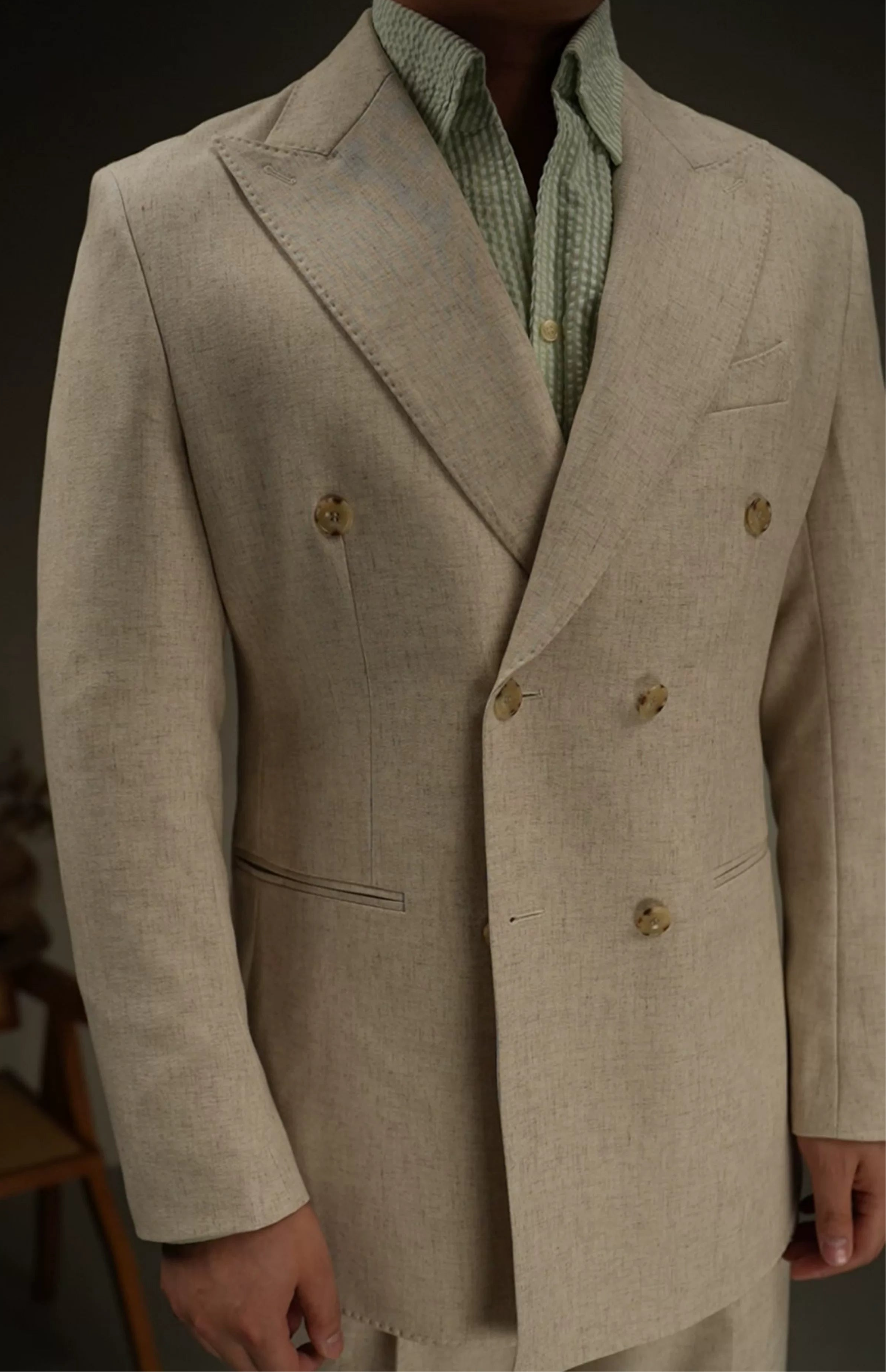 The Sand Linen Suit