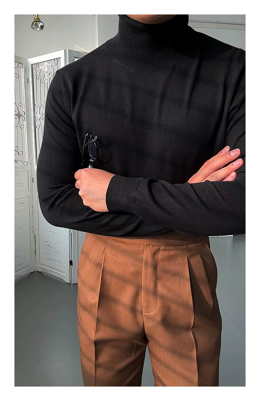 The Ivory Turtleneck