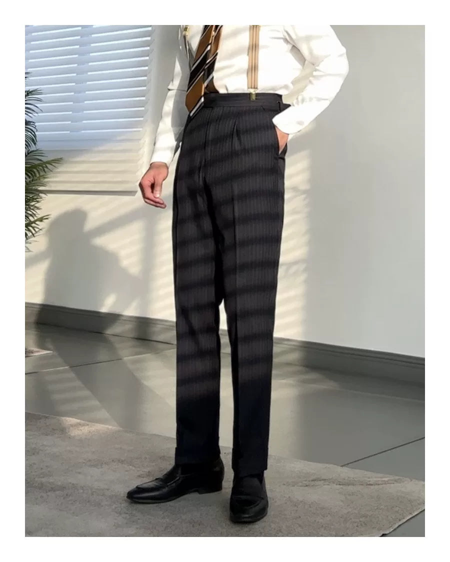 The Miguel Pinstripe Trouser