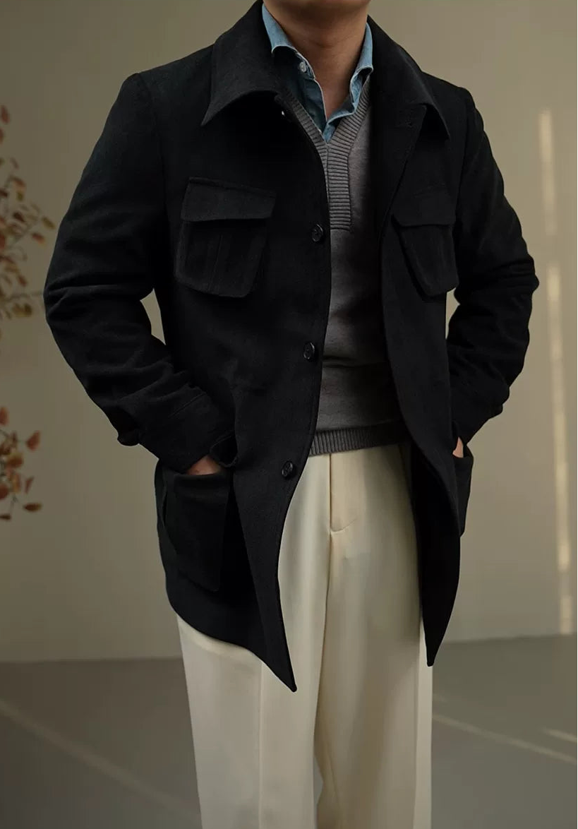 "The Ivory Field Jacket