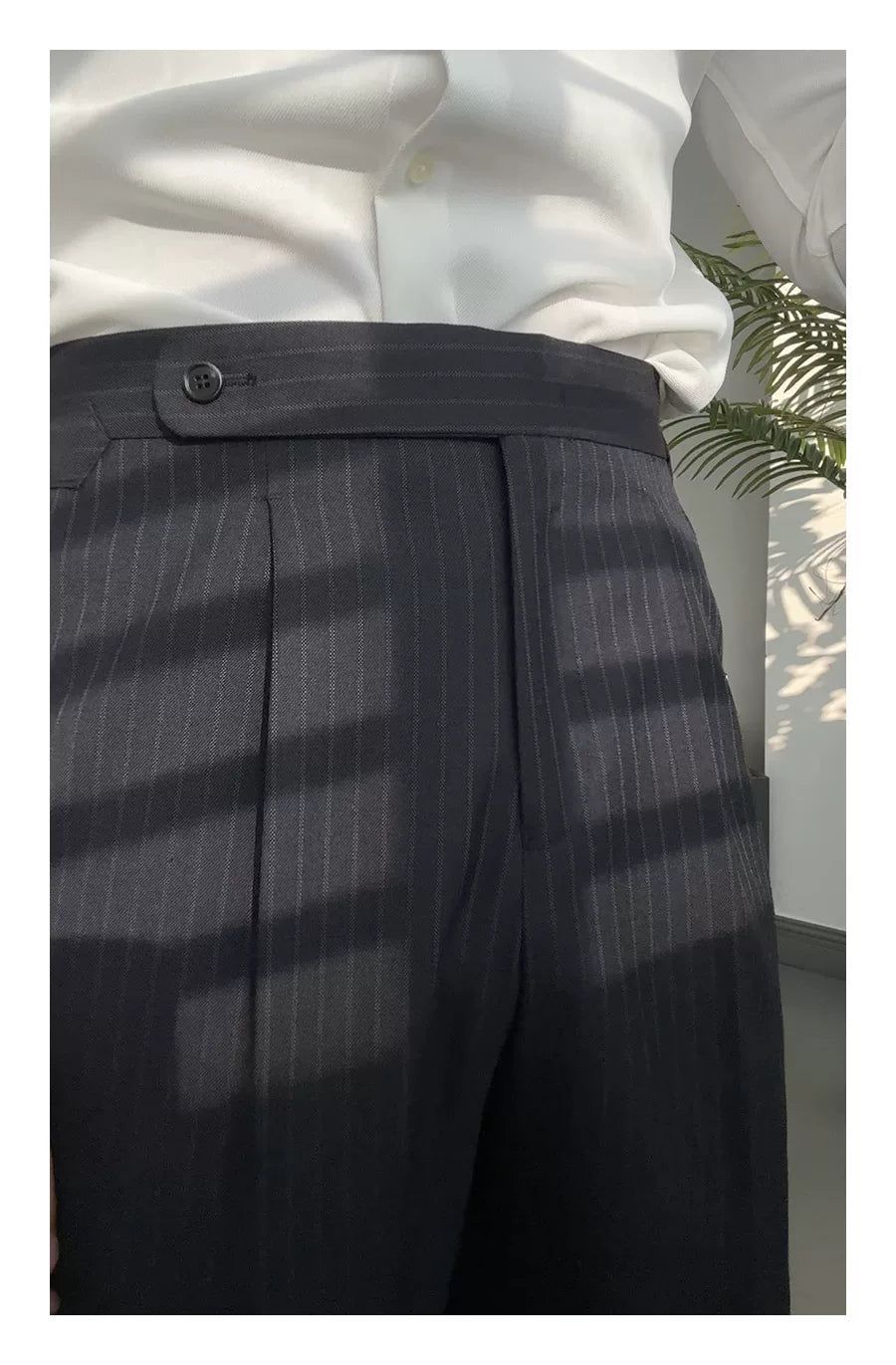 The Miguel Pinstripe Trouser