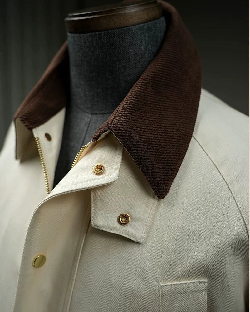 The Harrington Jacket — Sand Beige