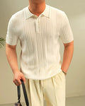 Polo Knit Premium Off-White