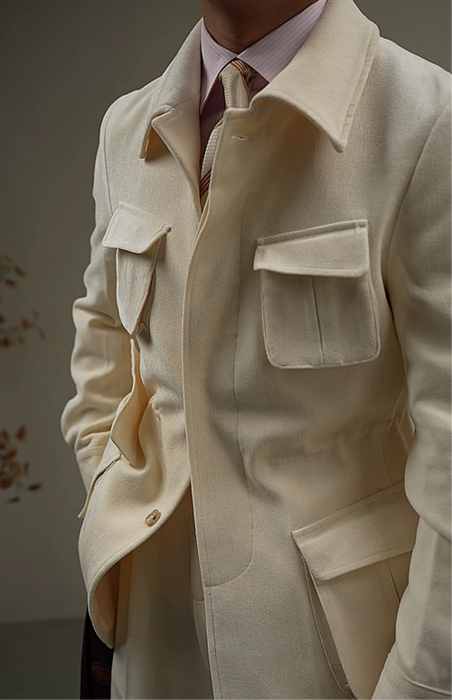 "The Ivory Field Jacket