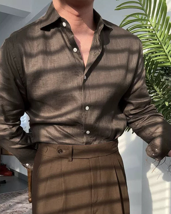 Linen Shirt Collection – Minimal Elegance