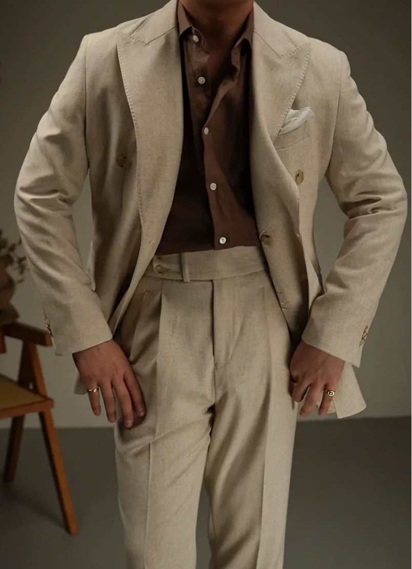 The Sand Linen Suit