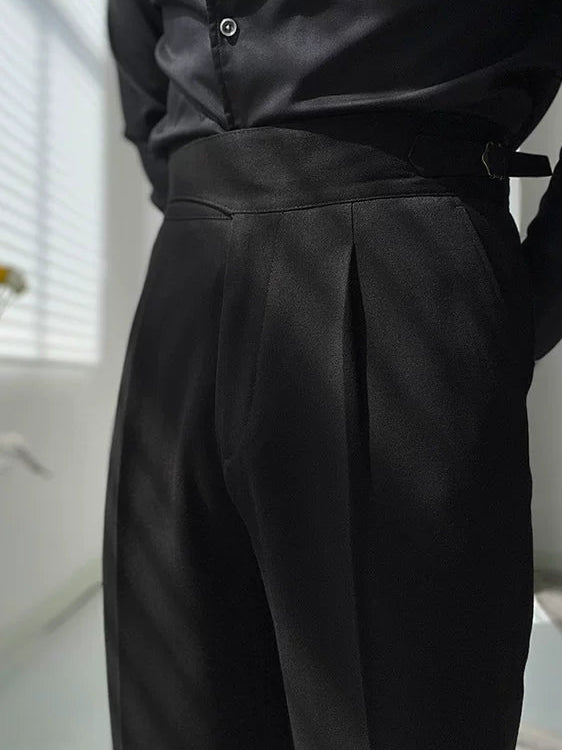 The Vincent Pinstripe Trouser