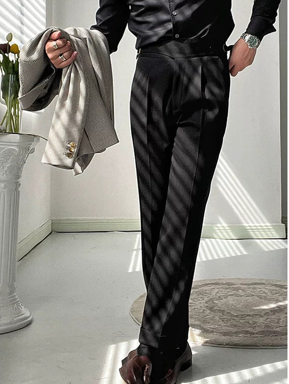 The Vincent Pinstripe Trouser