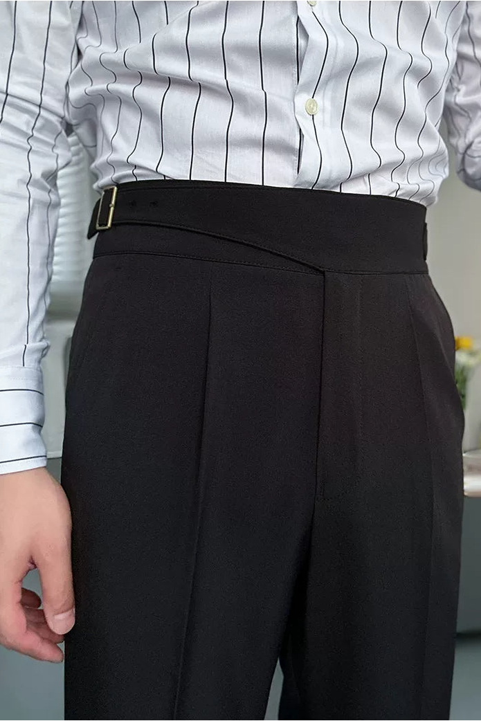 The Vincent Pinstripe Trouser