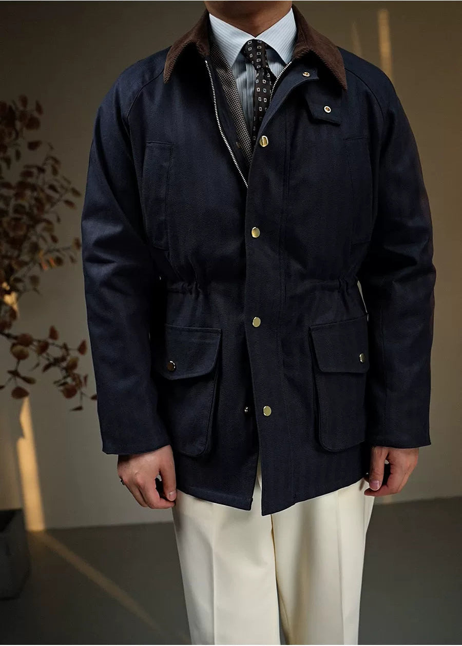 The Harrington Jacket — Sand Beige