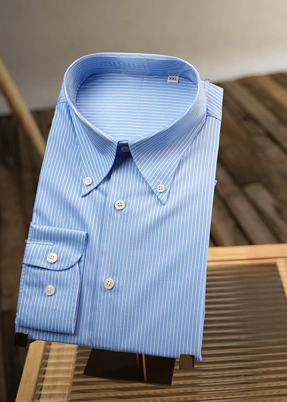 The Sky Stripe Button-Down